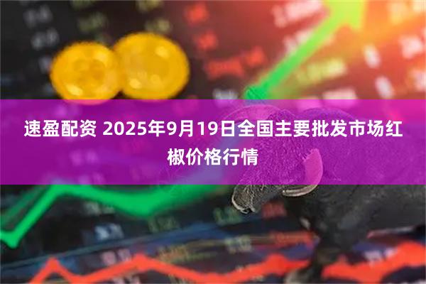 速盈配资 2025年9月19日全国主要批发市场红椒价格行情