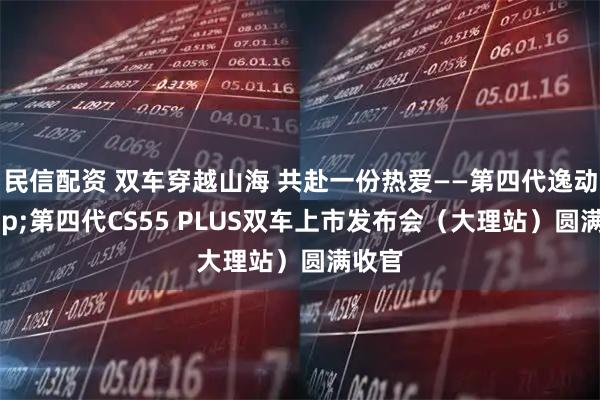 民信配资 双车穿越山海 共赴一份热爱——第四代逸动&第四代CS55 PLUS双车上市发布会（大理站）圆满收官